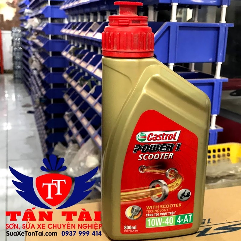 Nhớt Castrol Power 1 Scooter 0.8L